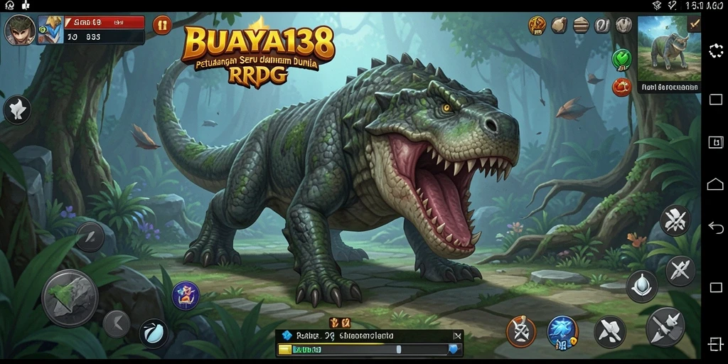 Gameplay mendebarkan di dunia RPG yang penuh tantangan.