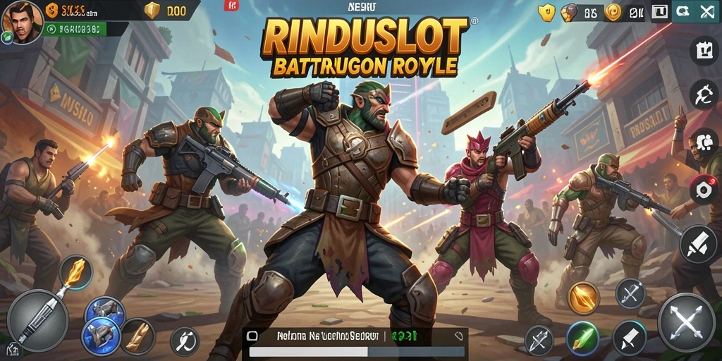 Tampilan menarik dari gameplay RINDUSLOT yang mendebarkan.