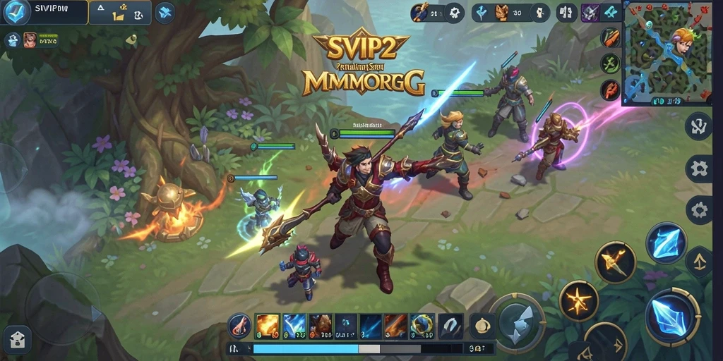 Tampilan menarik dari gameplay <strong>SVIP2</strong> yang menampilkan pertempuran epik dan eksplorasi dunia.